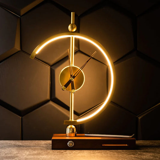 Khaseni Clock Lamp (Wireless Charging)