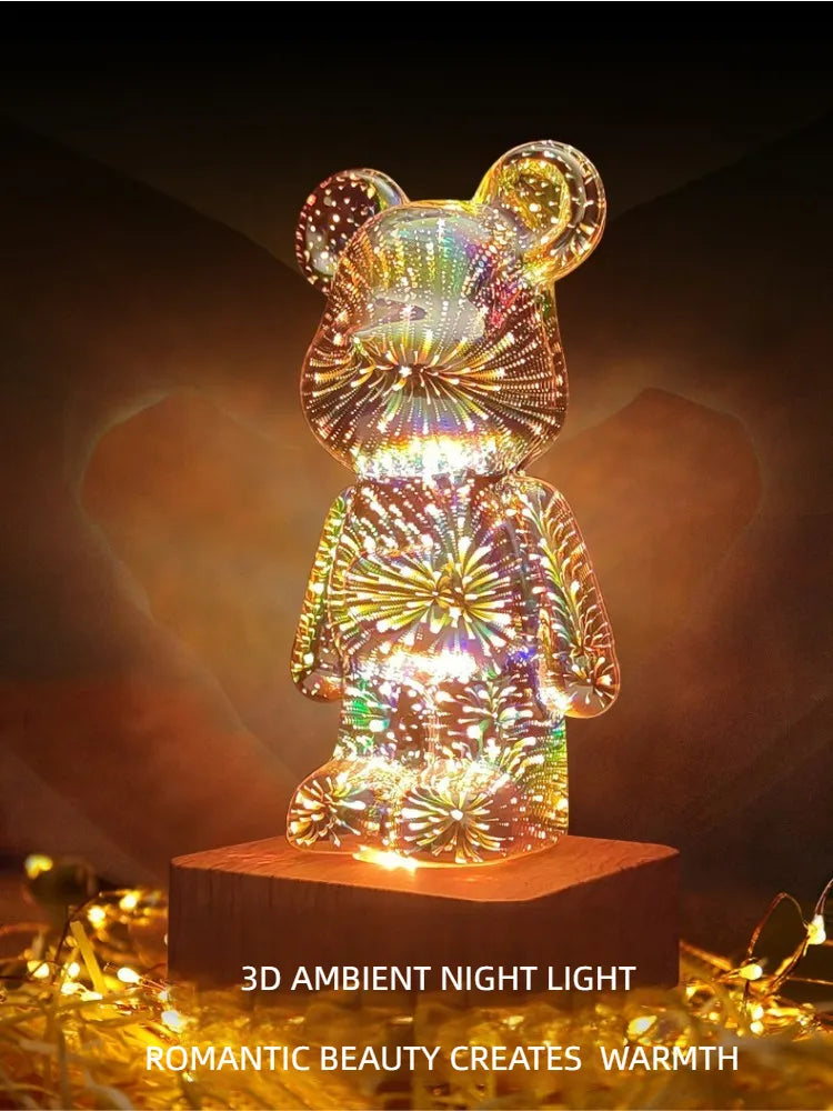 Teddybär Lampe 3D Atmosphäre