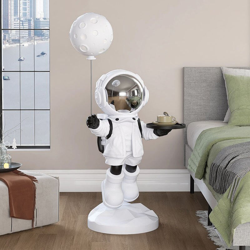 Astronaut Skulptur / Tisch