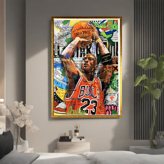 POP ART Michael Jordan Bulls Kunst