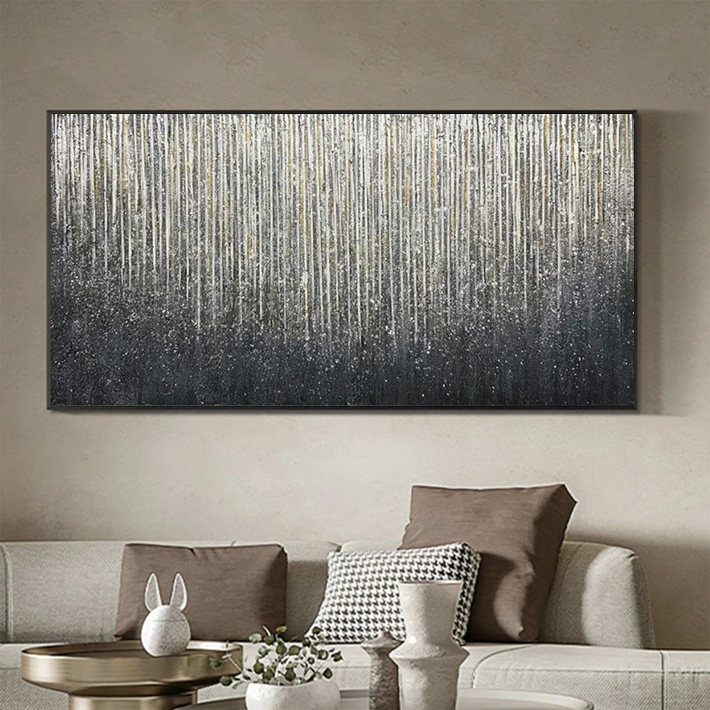 The Glittering Ray Oil Painting Handmade