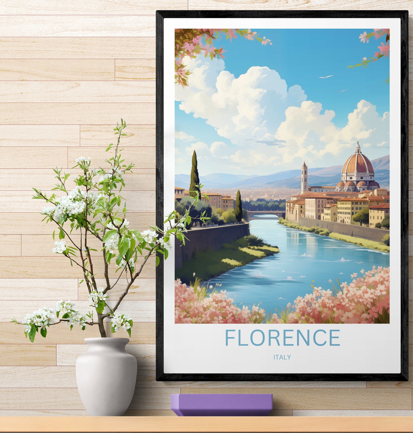 Travel Poster Florenz