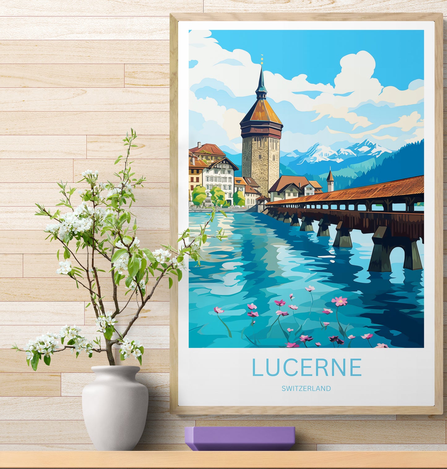 Travel Poster Luzern