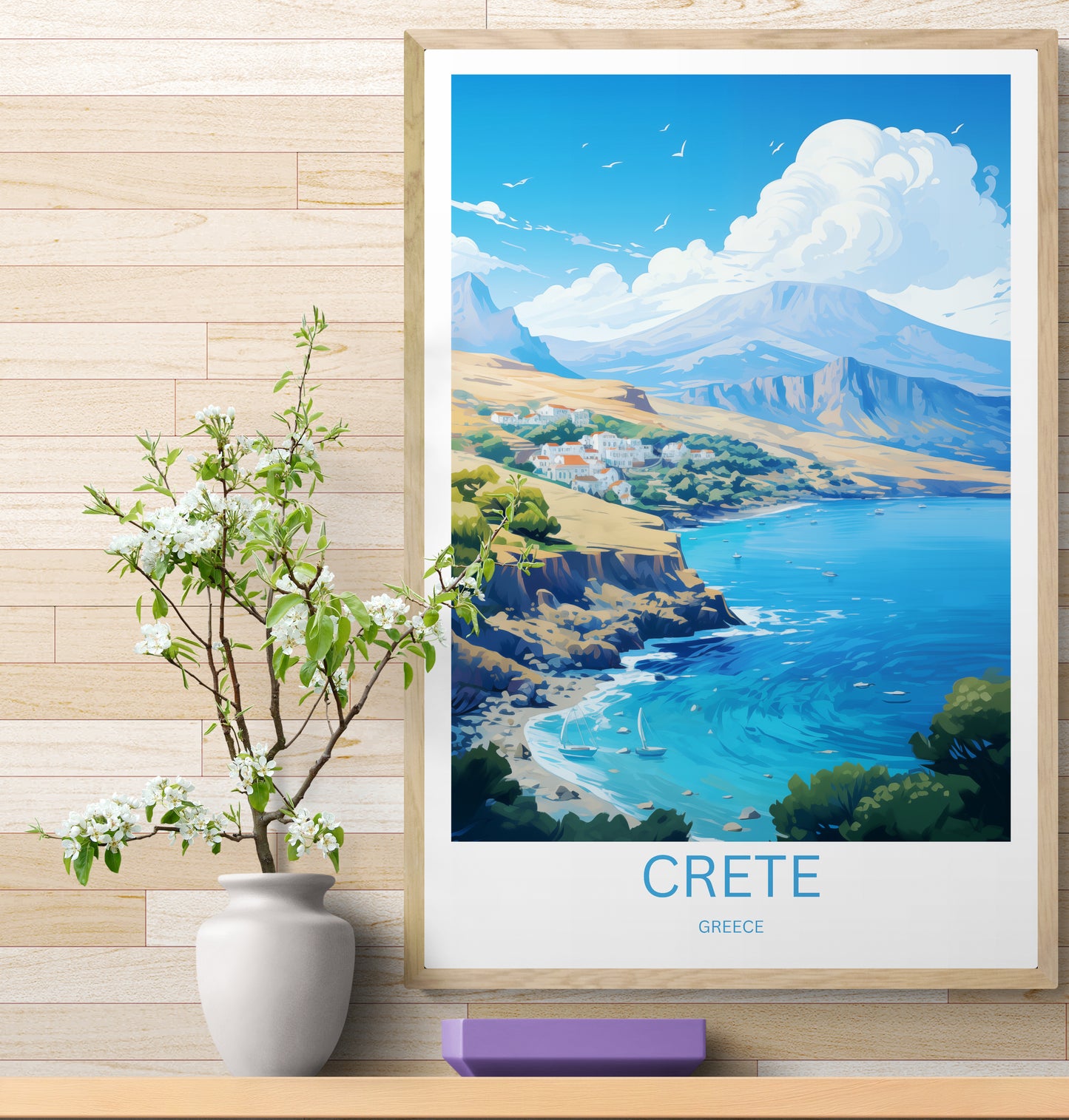 Travel Poster Kreta