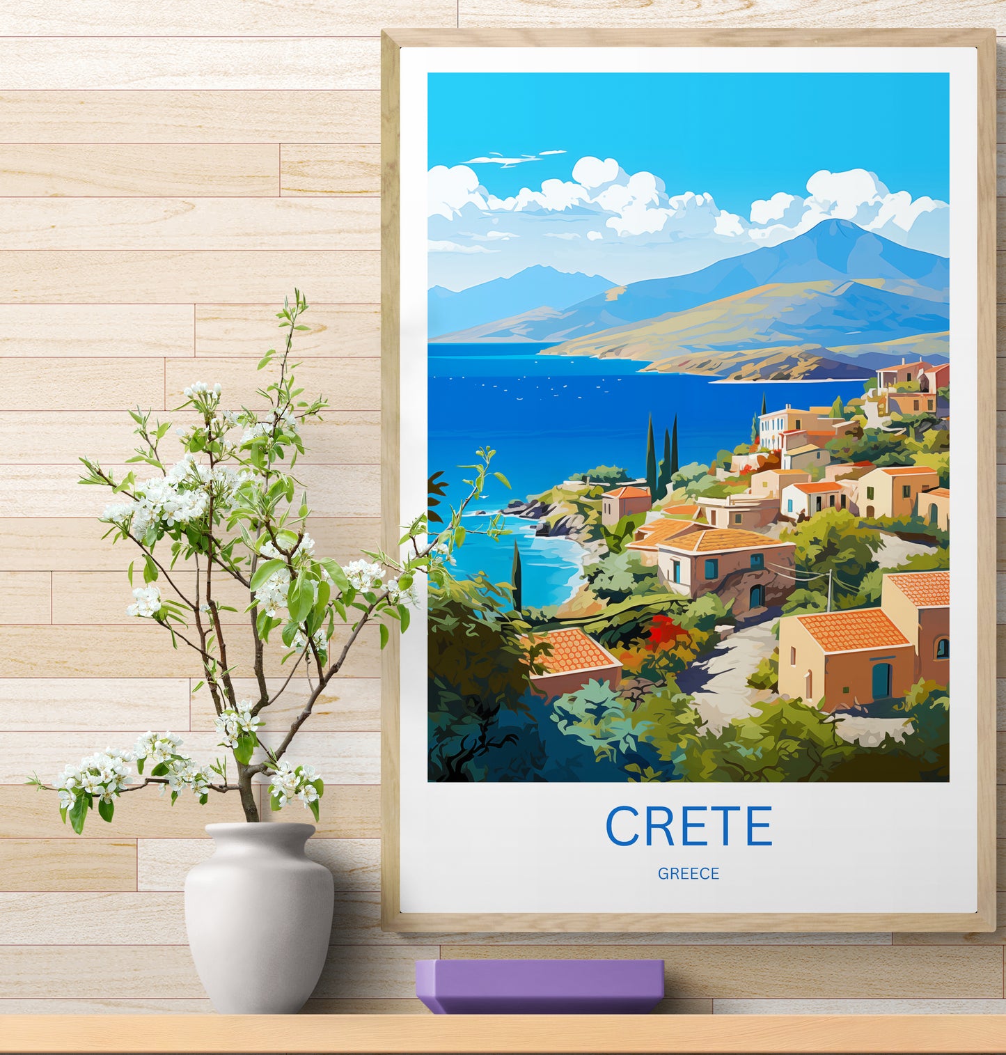 Travel Poster Kreta