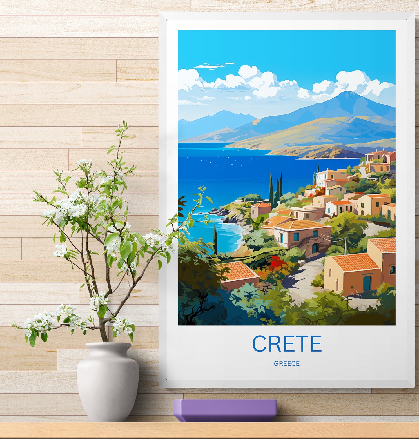 Travel Poster Kreta