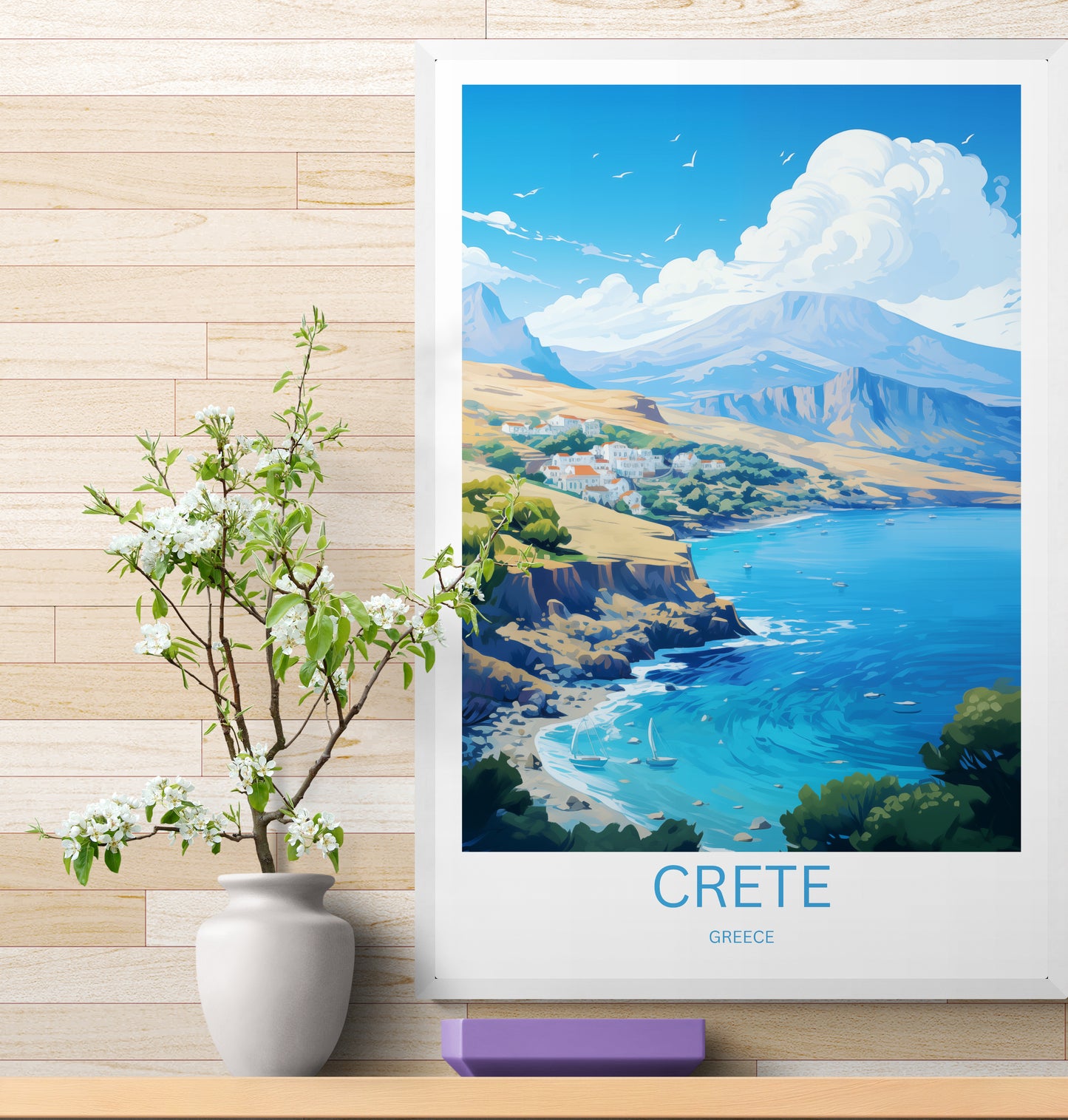 Travel Poster Kreta