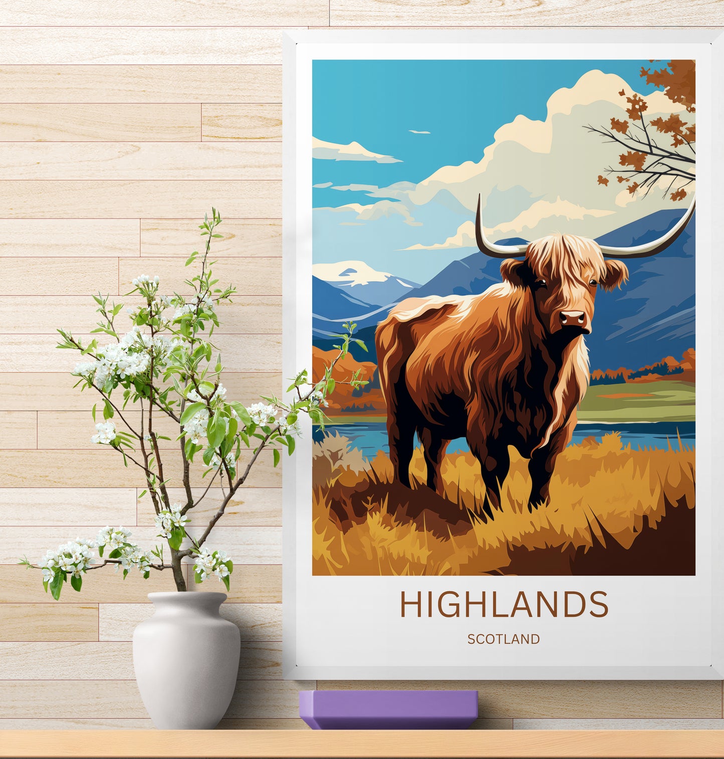 Travel Poster Highlands