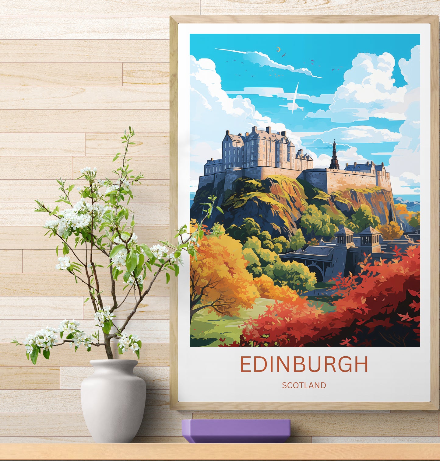 Travel Poster Edinburgh