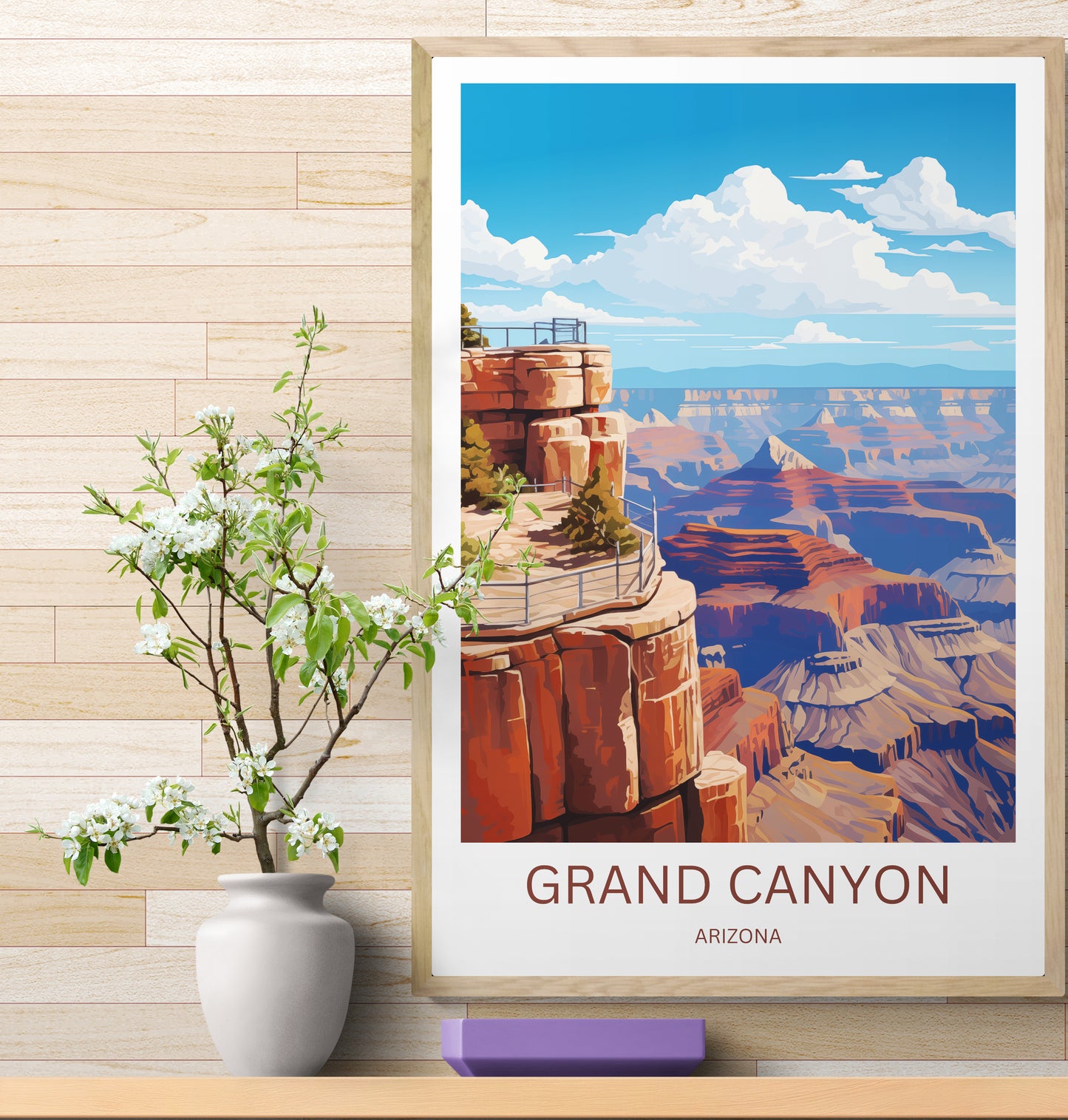 Travel Poster Grand Canyon Arizona