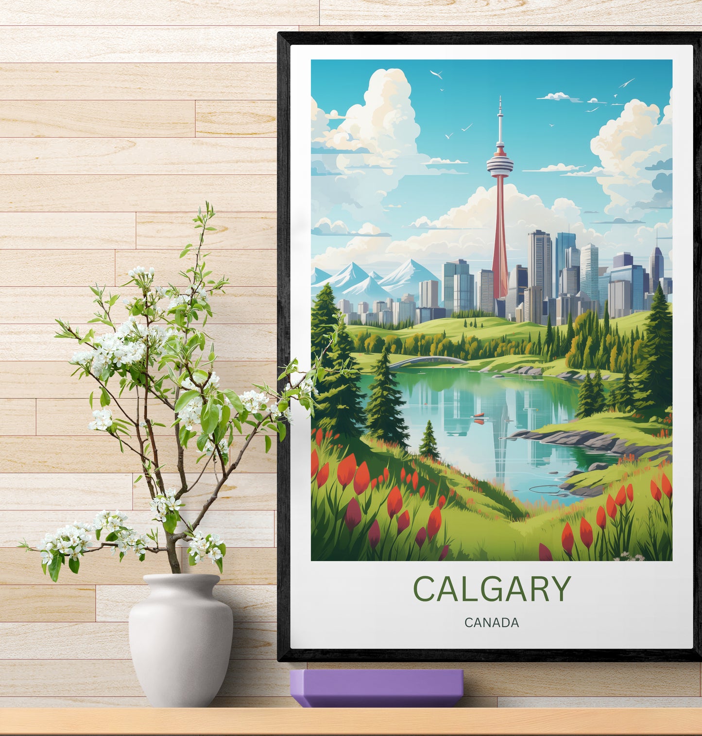 Travel Poster Petra Calgary