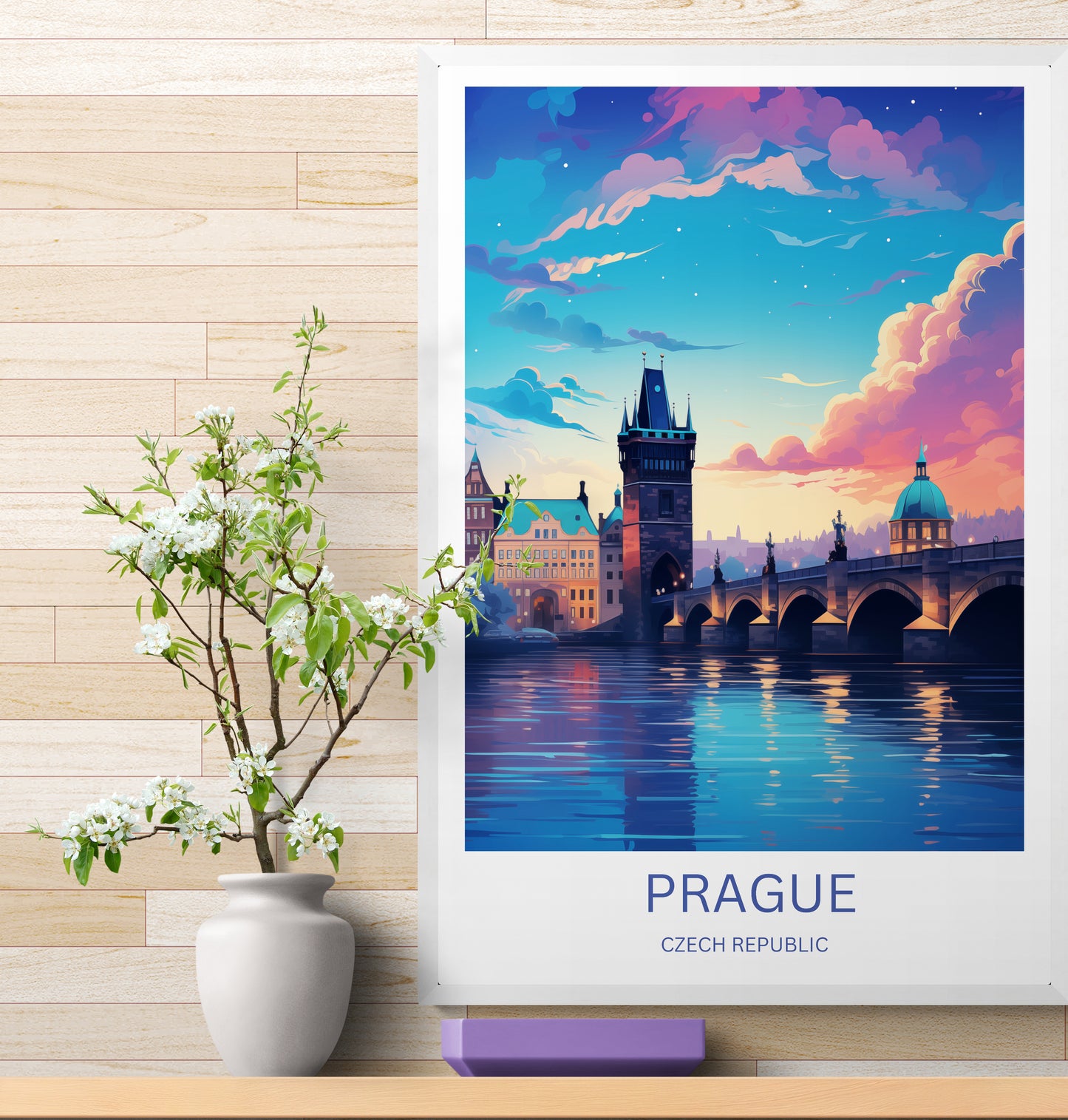 Travel Poster Prag