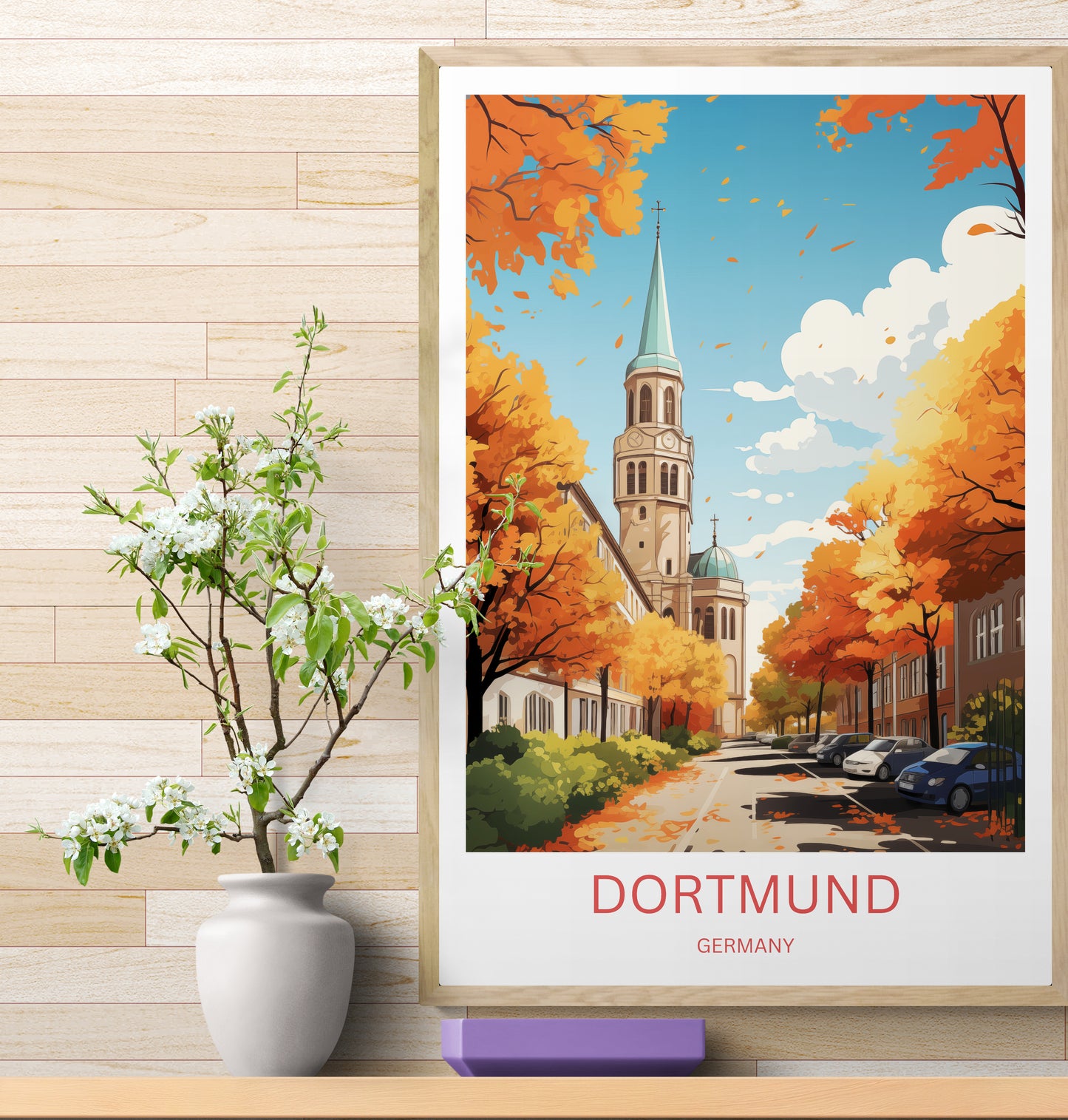 Travel Poster Dortmund