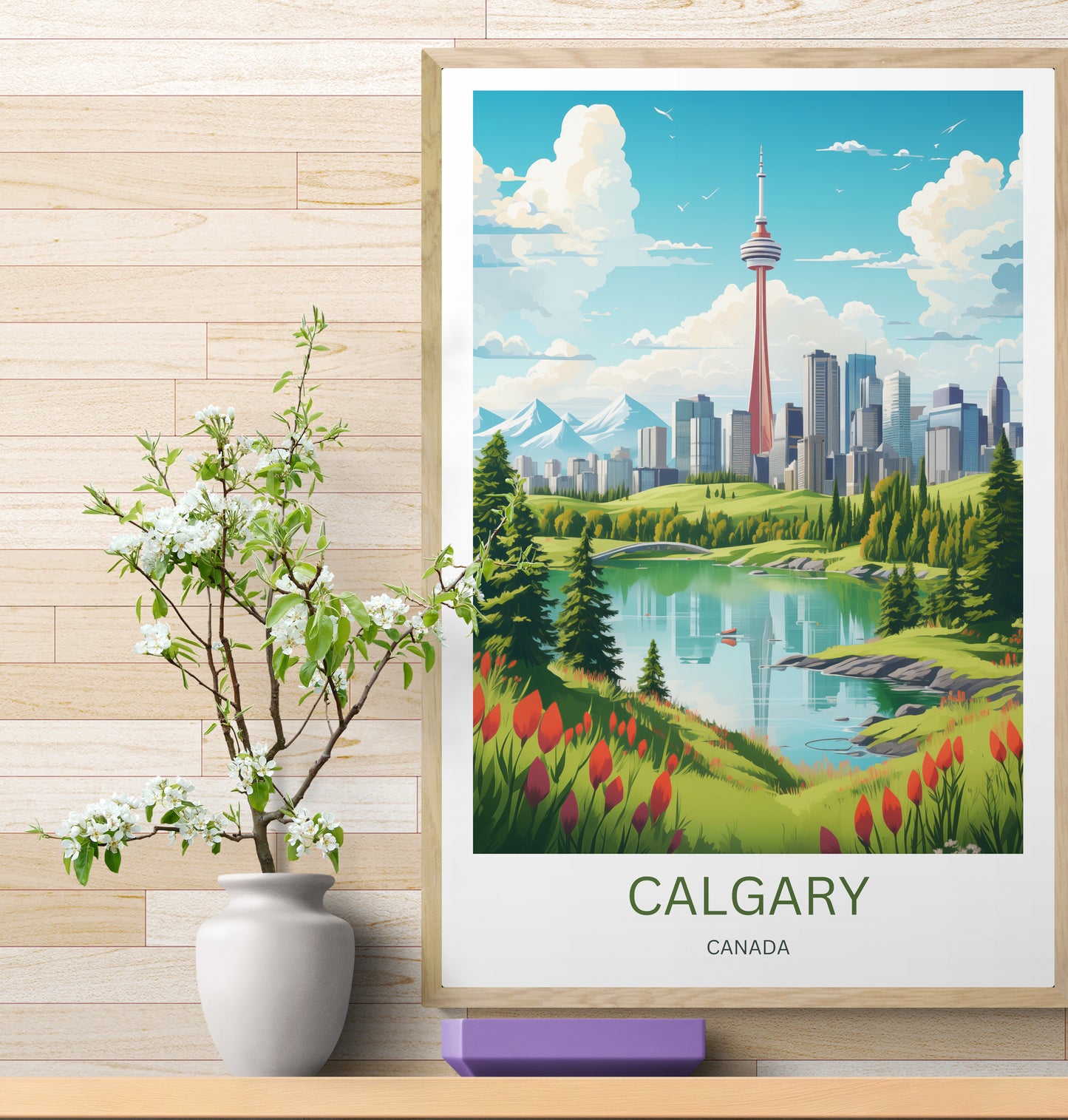 Travel Poster Petra Calgary