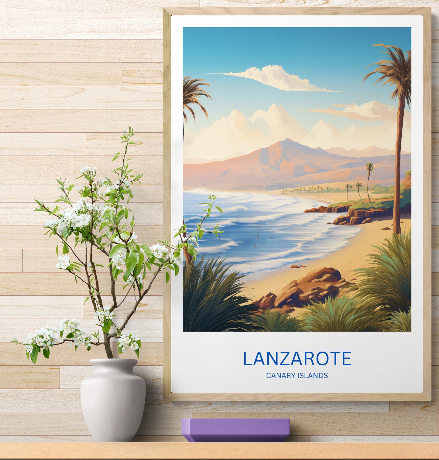 Travel Poster Lanzarote