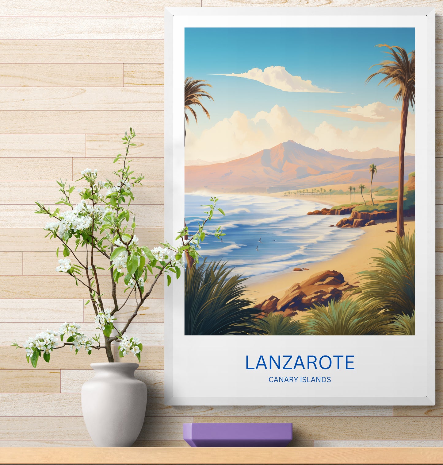 Travel Poster Lanzarote