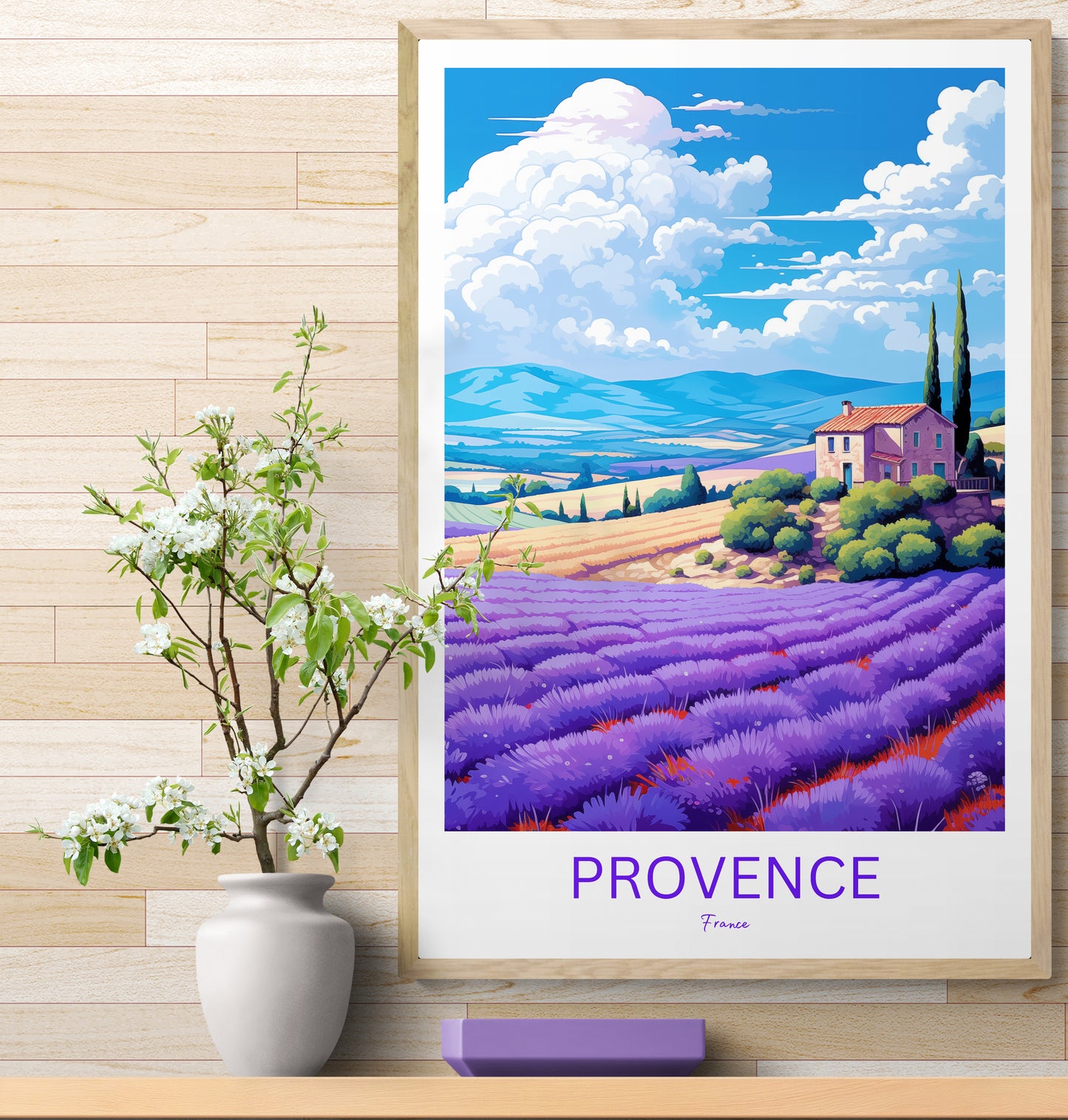 Travel Poster Provence