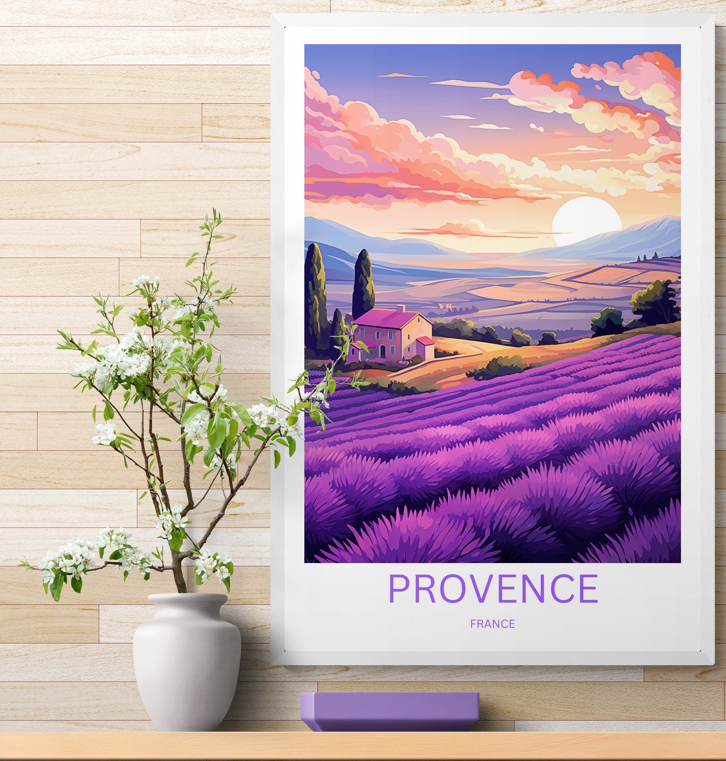 Travel Poster Provence