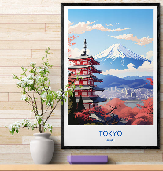 Travel Poster Tokyo