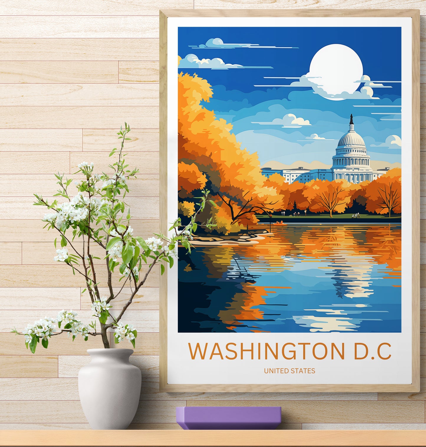 Travel Poster Washington D.C