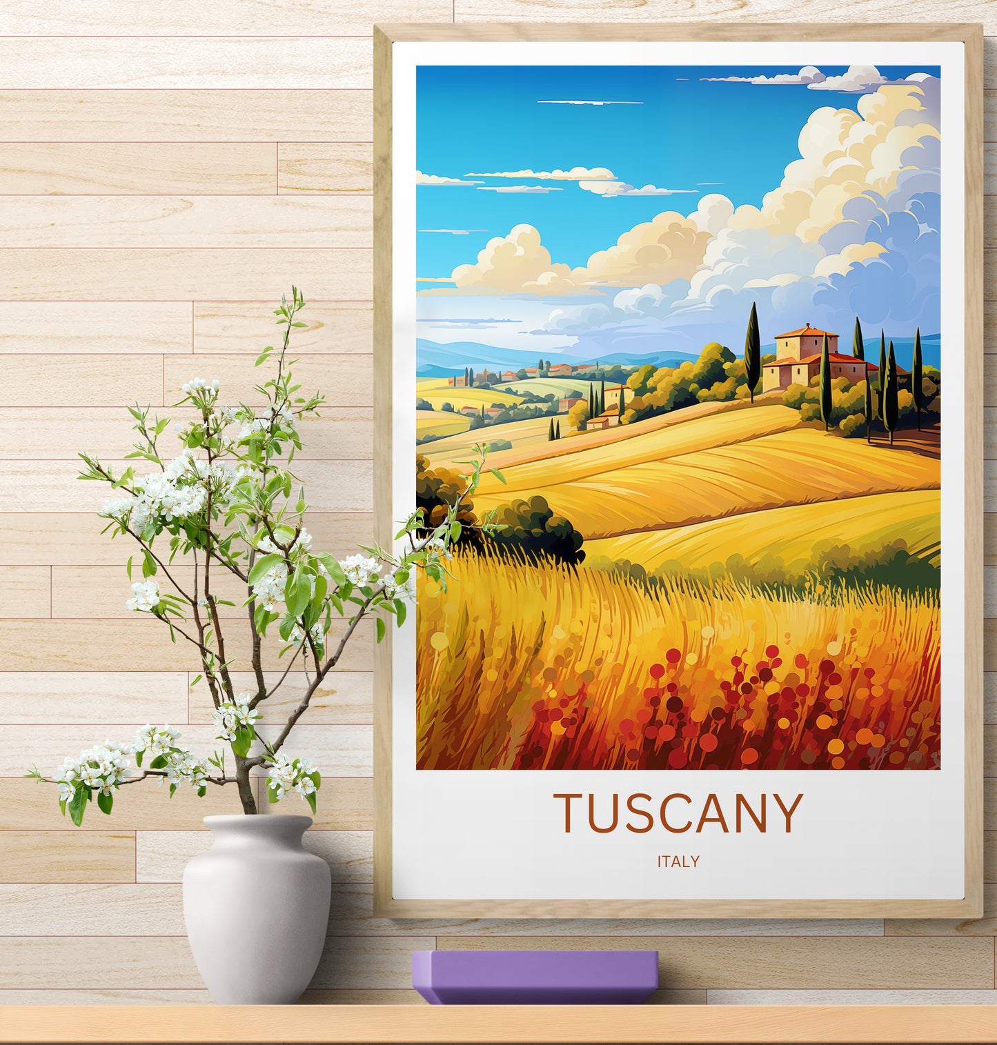 Travel Poster Tuscany