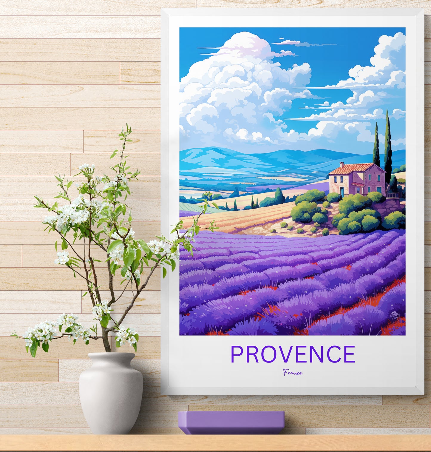 Travel Poster Provence