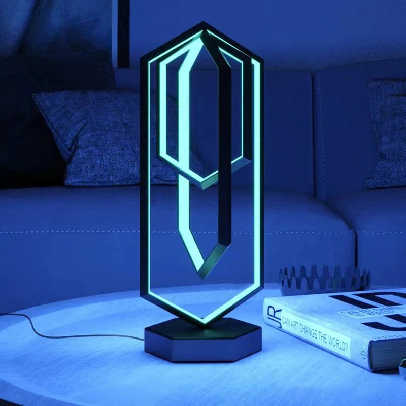 Polyhex lamp