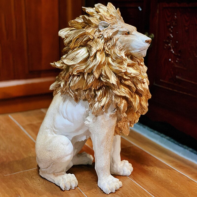 Lion sculpture