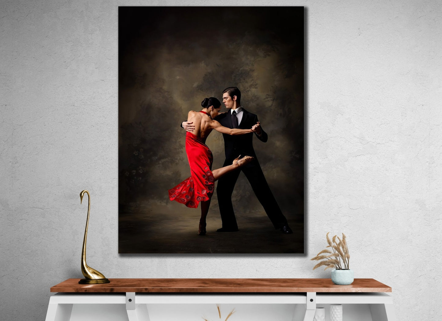 Der Tango Tanz Leinwand